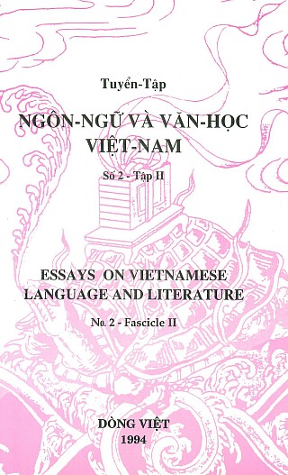 Dòng Việt số 2 tậ­p 2: 1994 - Tuyển tậ­p ngôn ngữ văn tự Việt Nam