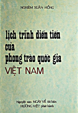Lịch Trình Diễn Tiến của Phong Trào Quốc Gia Việt Nam