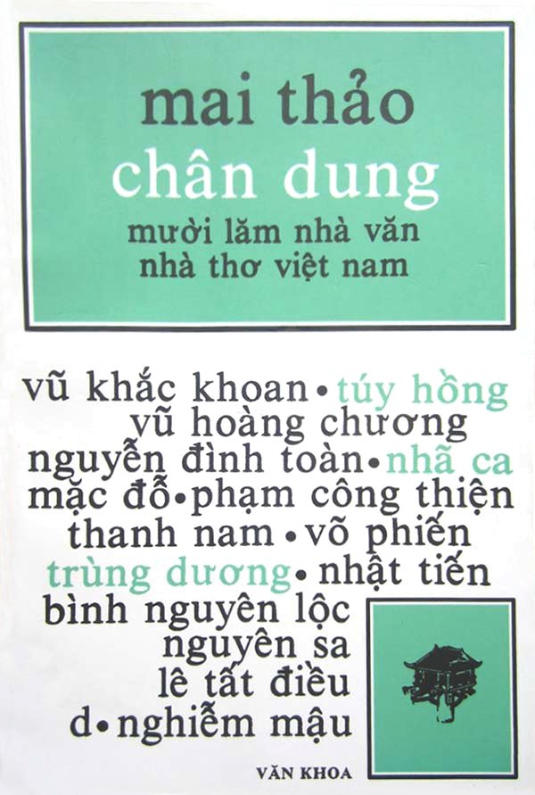 Chân Dung Mười Lăm Nhà Văn, Nhà Thơ Việt Nam