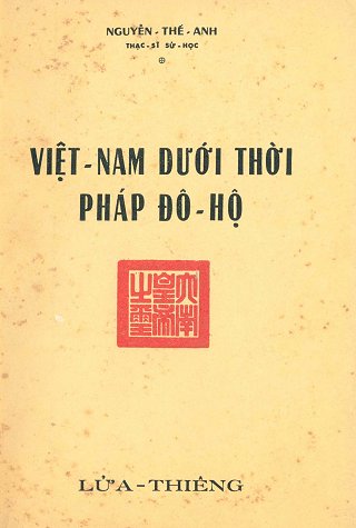Việt Nam Dưới Thời Pháp Đô Hộ